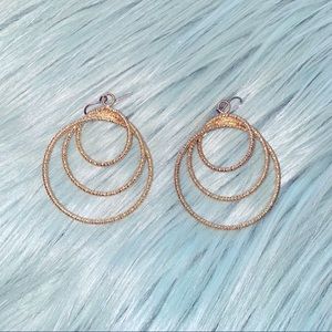 Gold Loop Earrings